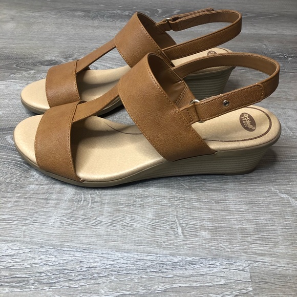 EUC Dr. Scholl’s Gia Tan Wedge Sandal - Picture 2 of 5